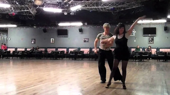 Rebecca Kimble - Cha Cha - dancing with Oleg Astak...
