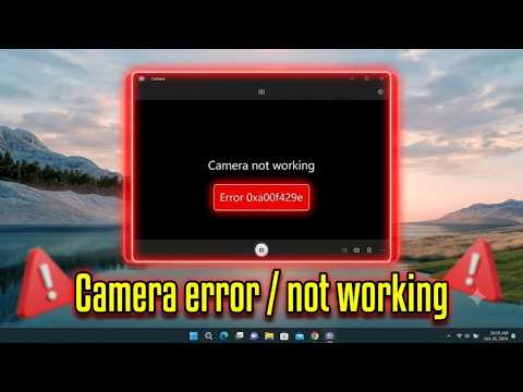 Fix Acer QHD Camera error 0xa00f429e not working in Windows 11