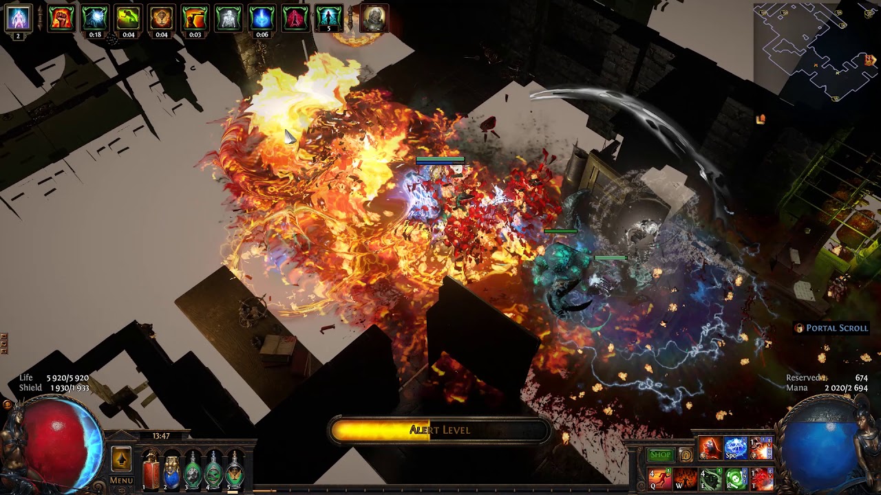 Path of Exile Texture Streaming feature ELP