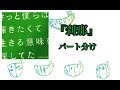 GReeeeN 刹那 パート分け