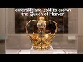 The Crown of the Virgin of the Immaculate Conception
