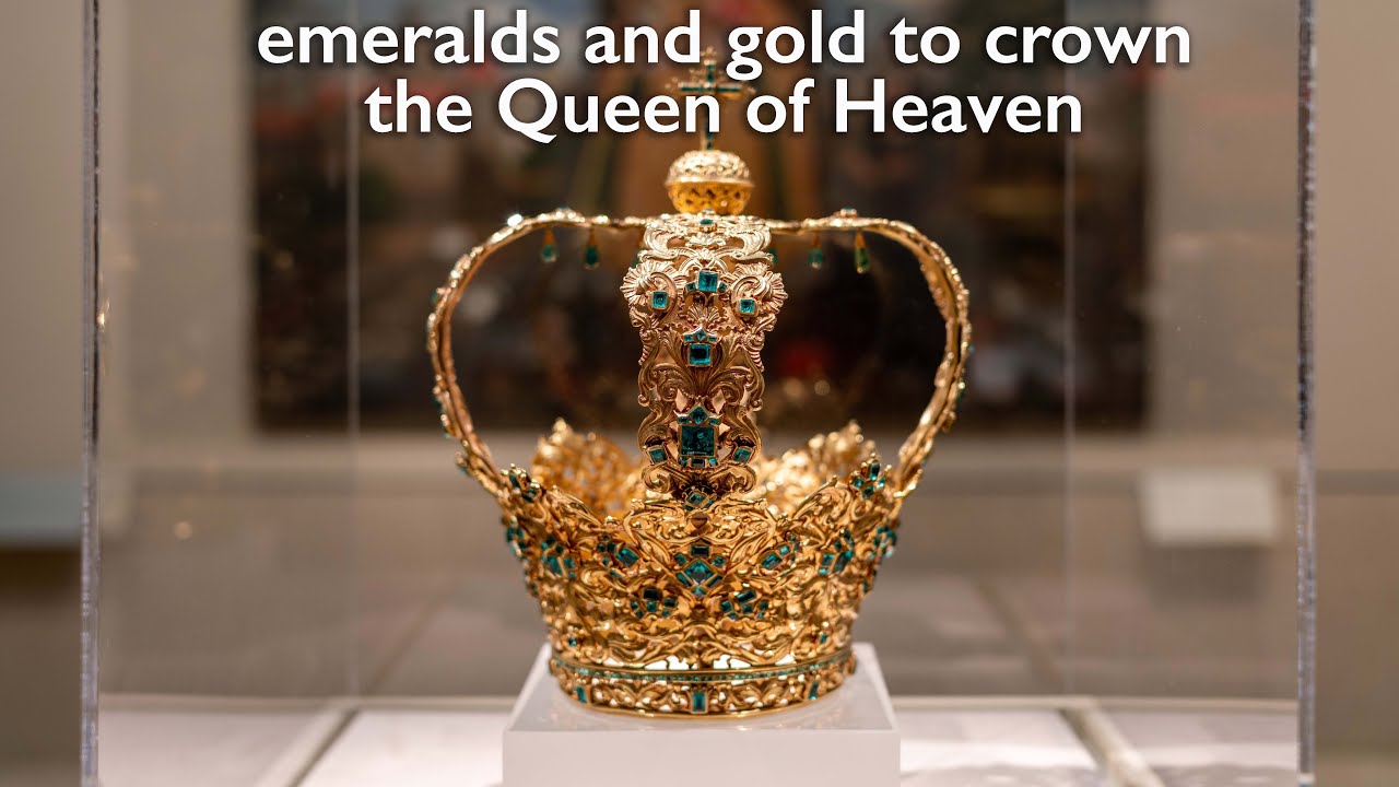 Emeralds and gold to crown the Queen of Heaven YouTube