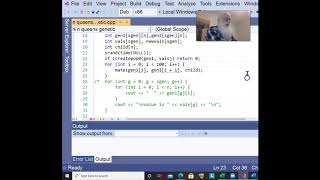 AI- genetic alg and n-queens