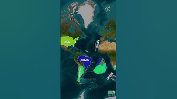 A New Continent Appears in the South Atlantic — Who Claims It First? (US vs China vs Russia)
