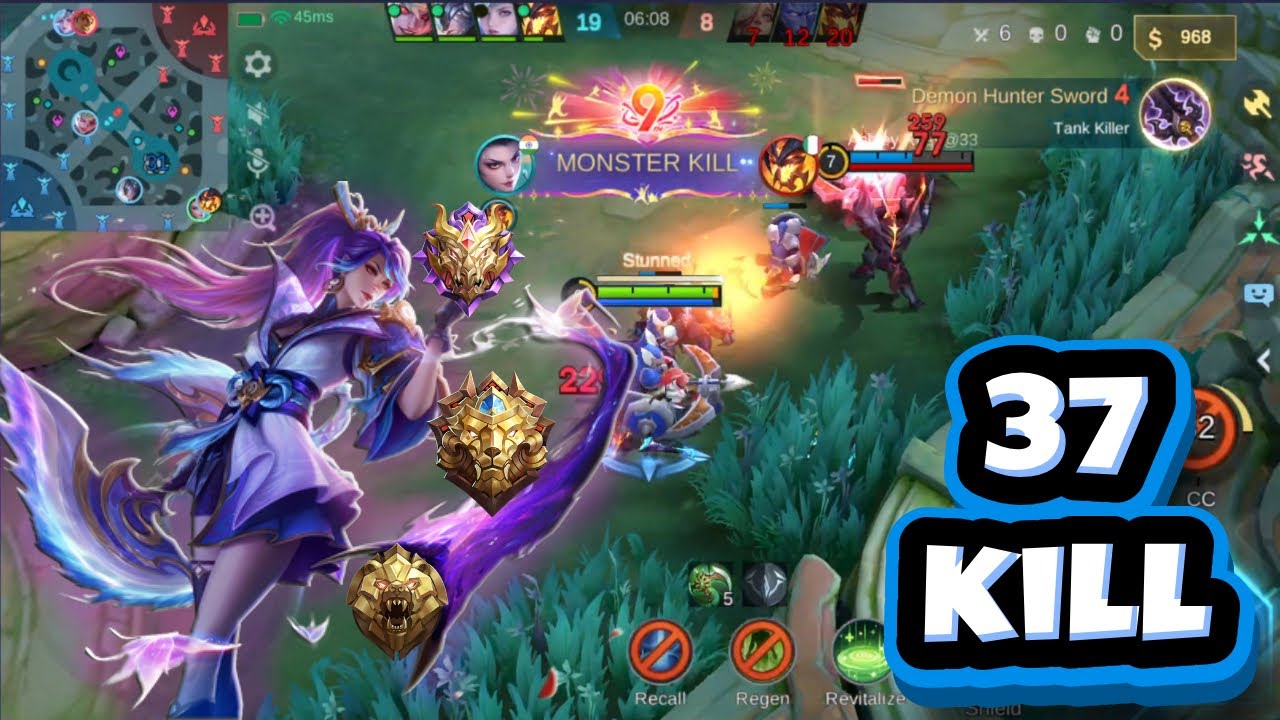 🔥Hanabi’s GODLIKE Rampage – 5v5 Clutch Victory