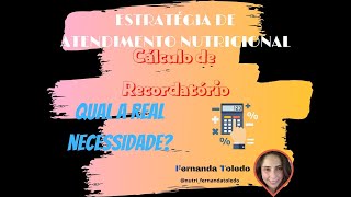 CÁLCULO DE RECORDATÓRIO ALIMENTAR I FERNANDA TOLEDO screenshot 4