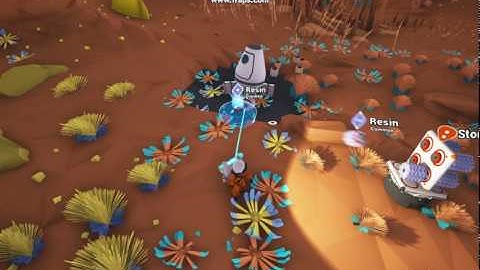 Astroneer joined hosted game bug when building base on another planet - base invisible