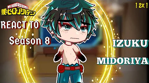 Aldera Junior High react to Izuku Midoriya / Deku❗️2X Speed ❗️| Part 1 | MHA Gacha react video
