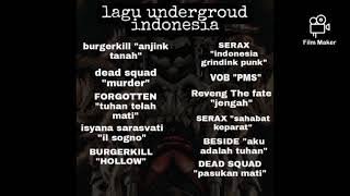 lagu underground indonesia