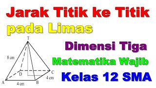 #jaraktitik #dimensitiga #matematikawajib jarak titik ke adalah
panjang lintasan terpendek yang menghubungkan satu dengan lainnya.
materi i...