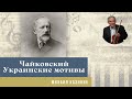 Михаил Казиник - Чайковский, Украинские мотивы в 1-м фортепианном концерте