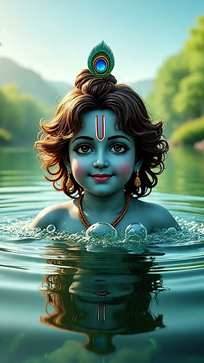 Shri Krishna children #tseries #song #viralvideo #vrindavanmarg #premanandjipravachan