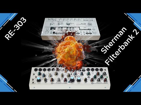 Sherman Fillterbank 2 is BRUTAL on a 303 - Synth | (No Talking