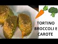 COSA FARE CON BROCCOLI E CAROTE? TORTINO GUSTOSO