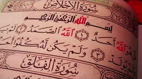 سورة الإخلاص - بصوت الشيخ هاني عبدالله