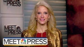 Kellyanne Conway: With FBI Letter, Hillary Clinton is Passing the Blame | Meet The Press | NBC News