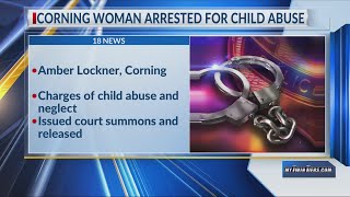 Corning woman arrested for child abuse, neglect