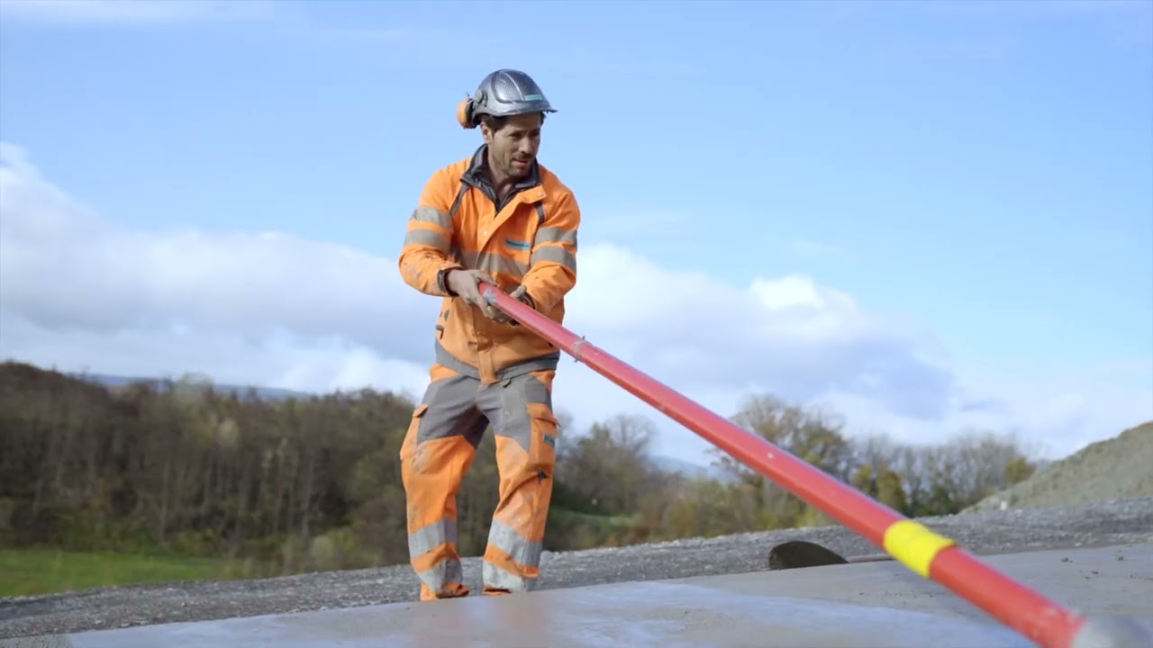 Camandona bétonnage Penthalaz