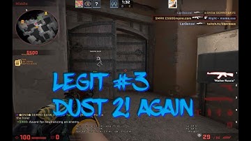 Mac Legit Hacking #3| w/SubHook! Dust 2 !OMG AGAIN