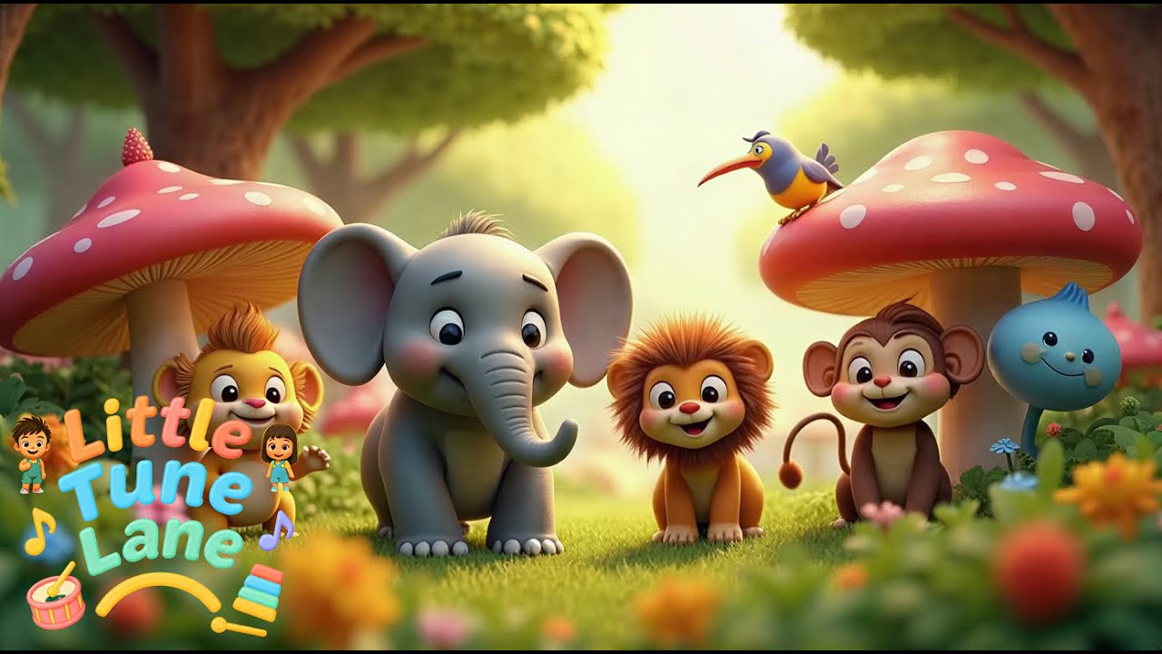 Come Along, Come Along Let's March Today! Animal Parade – Fun Children’s Song!