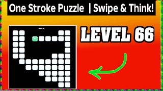Level 66 in One Stroke Puzzle Walkthrough (Smart Strategy & Brain Training Guide)