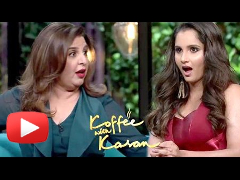 Sania Sania Sex Video - Farah Khan | Sania Mirza | Koffee With Karan Season 5 Episode 14 | BEST  MOMENTS - YouTube