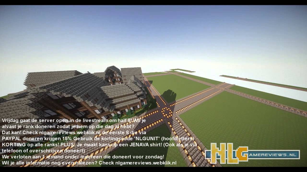 VIP op NLGAMESERVER EN JENAVA SHIRT WINNEN!