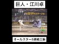 巨人・江川卓 オールスター 8連続三振