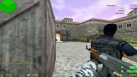 CS 1.6 Nostalgia Gameplay [with bots] | de_cbble