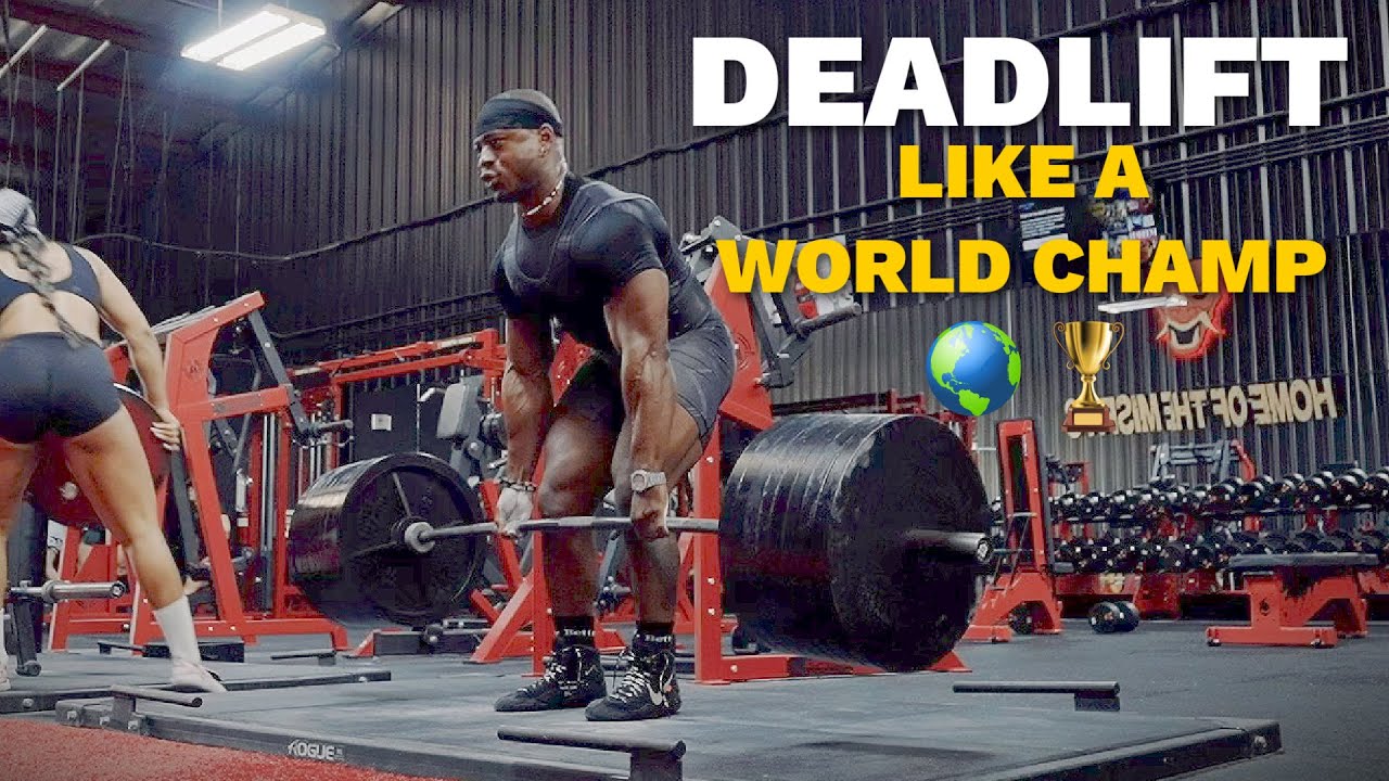How to deadlift like a world champion powerlifter YouTube