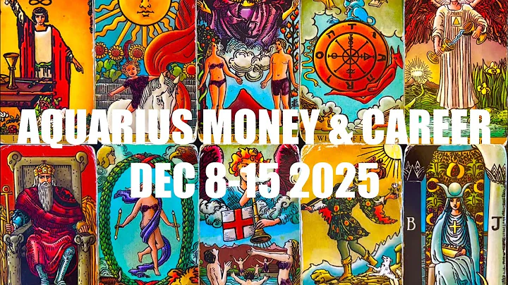 AQUARIUS UNLOCKED! 🔓 YOUR POWER MOVE TO FINANCIAL INDEPENDENCE! 🔥MONEY & CAREER TAROT DEC 8-15 2025