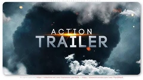 Cinematic Blockbuster Trailer AFTER EFFECTS Template Videohive 32346323