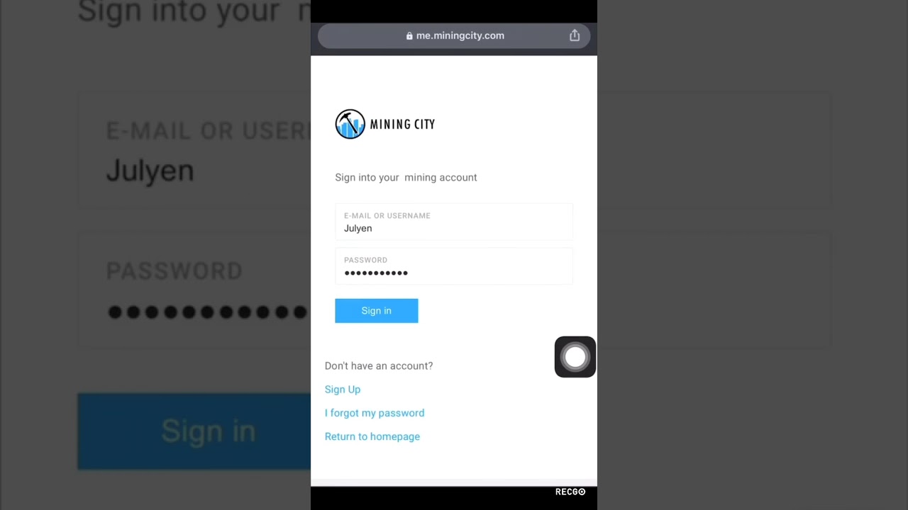 MINING CITY TUTORIAL - FULL DETAILS on How to activate your account  (ENGLISH)