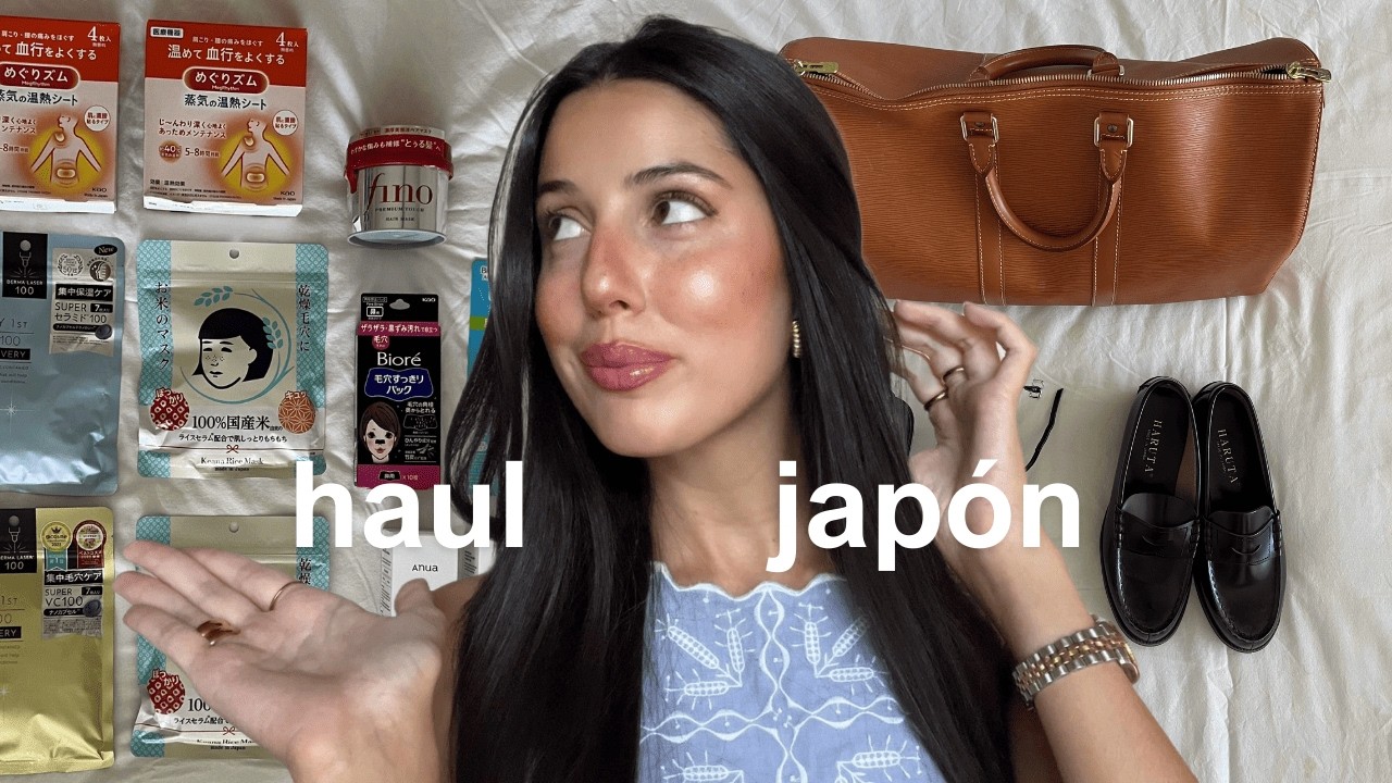 compré los productos más virales de japón | haul de moda, belleza y mi primera vlogging cam!