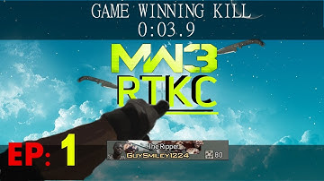 Cod: MW3: AON: Road to Kill Cam! Ep.1