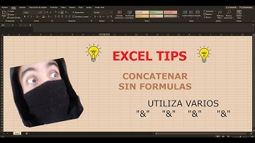 Cómo UNIR texto y numero en EXCEL: CONCATENAR fácil y sin formulas