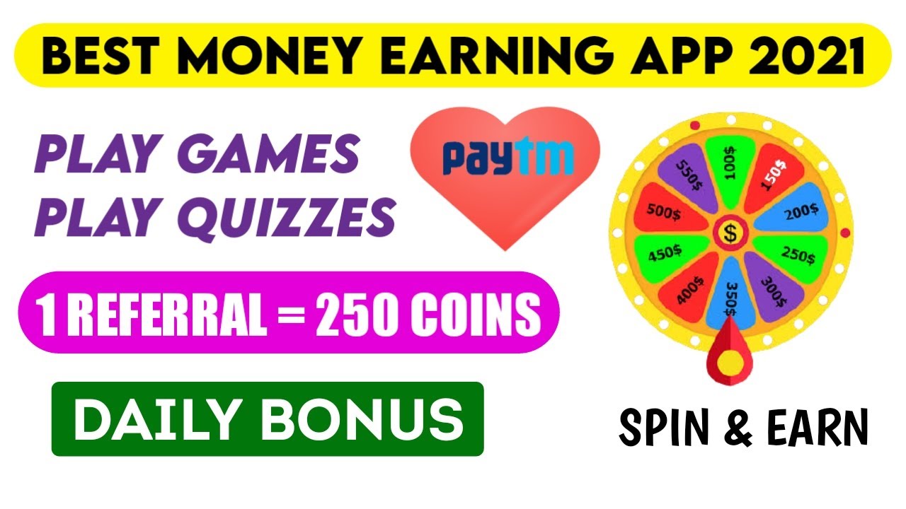Best Money Earning App 2021 Tamil | Play Games Earn Money | Spin & Earn Money | Survey Jobs Tamil