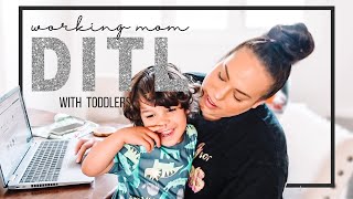 DITL Working From Home With 2 Toddlers | Our Raw, Real &amp; Semi-Chaotic Day