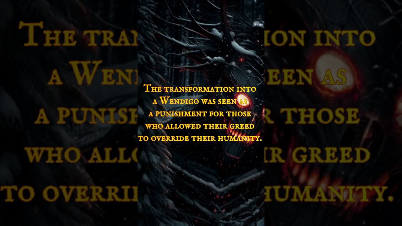 #Wendigos Unleashed: An Epic Dive into Algonquin Folklore | Part 2