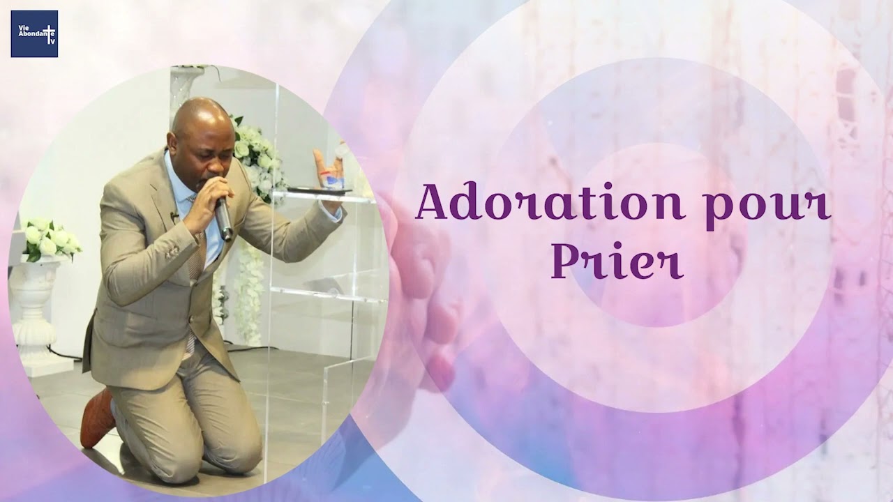 Atmosphère d' adoration pour la prière