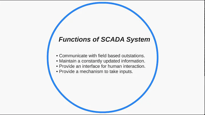 Introduction to SCADA systems