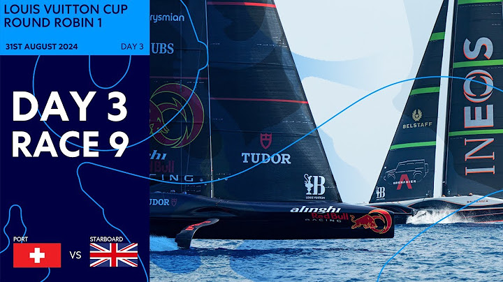 Alinghi Red Bull Racing vs. INEOS Britannia - Full Race 31/08/2024