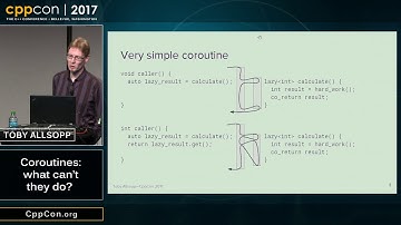 CppCon 2017: Toby Allsopp “Coroutines: what can