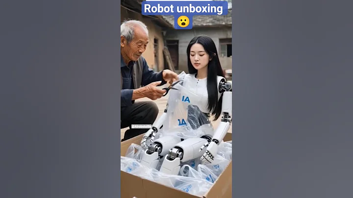 Old Man Unboxes a Realistic Robot Girl 🤖 #ai #robot #viralshorts #shorts #ytshorts @AIRobotsLife