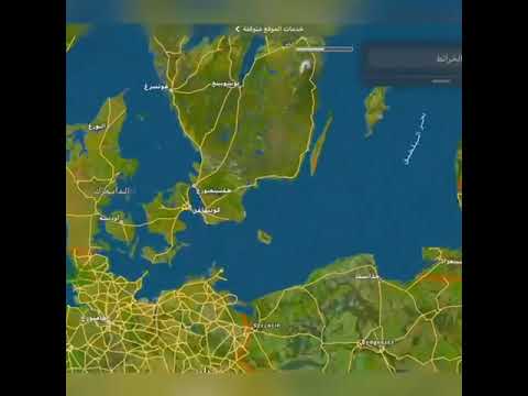 خريطة ارانغل في الحقيقة 