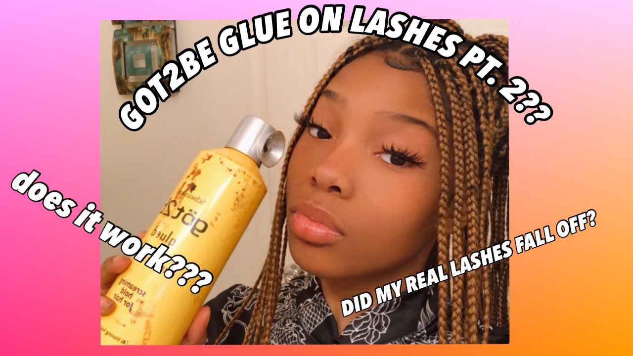 got2b glue on lashes PT2?! | Shantae TV