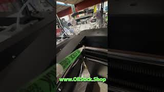 Oil Stick Putting In The Work Around The Factory!