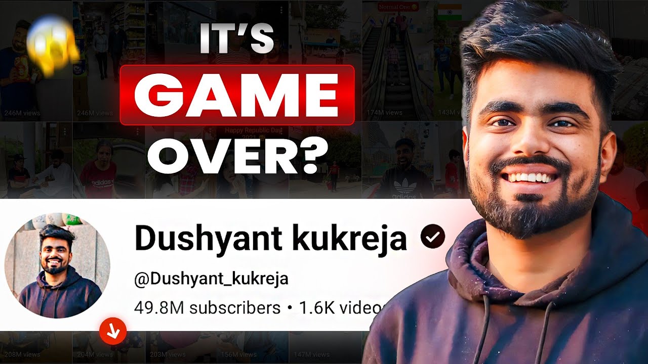Why Dushyant Kukreja is DISAPPEARED?😶‍🌫️ | A SAD DOWNFALL