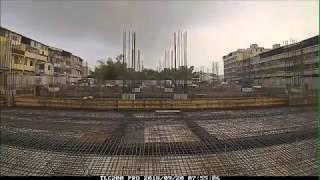 潭子熊立方建案一樓FL灌漿工程縮時影片(2018/09/20)