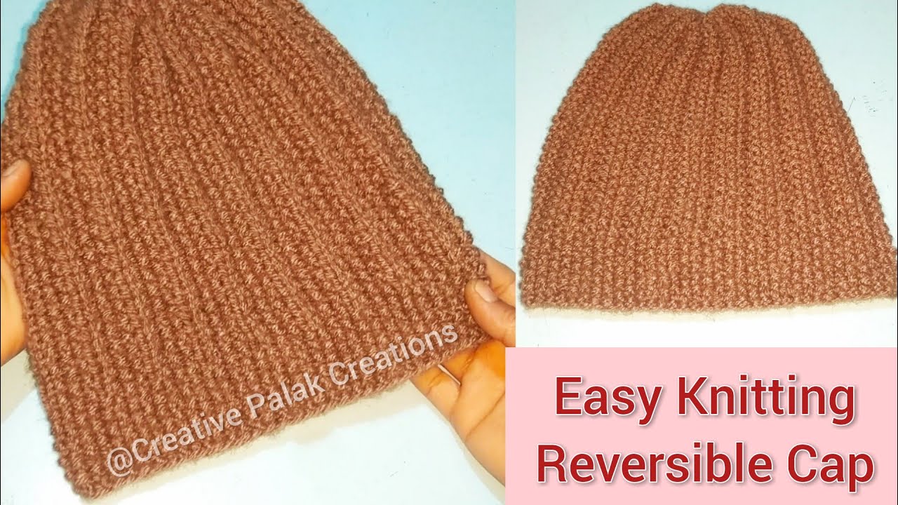 Ladies and gents dono ke liye woollen cap / hat || महिलाओं और पुरुषों दोनों के लिए आसान टोपी बुनाई।